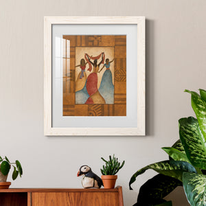 Rhythm - Barnwood Framed Art Print