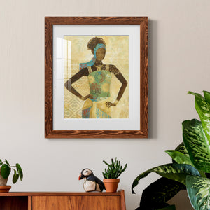 Tribal Vision I - Barnwood Framed Art Print