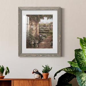 Evening in the Conservatory - Barnwood Framed Art Print