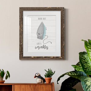 Iron Out - Premium Framed Print - Distressed Barnwood Frame - Ready to Hang