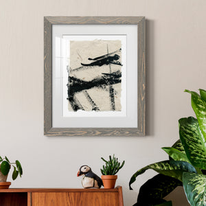 Lines Crossed II - Premium Framed Print - Distressed Barnwood Frame - Ready to Hang