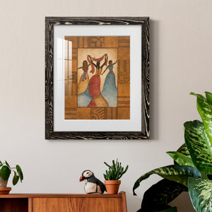 Rhythm - Barnwood Framed Art Print