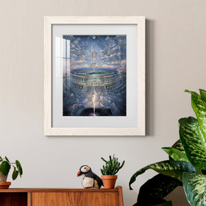 Solace II - Barnwood Framed Art Print