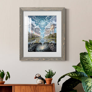 Genesis II - Barnwood Framed Art Print