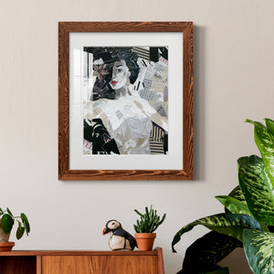 Runway Star - Barnwood Framed Art Print