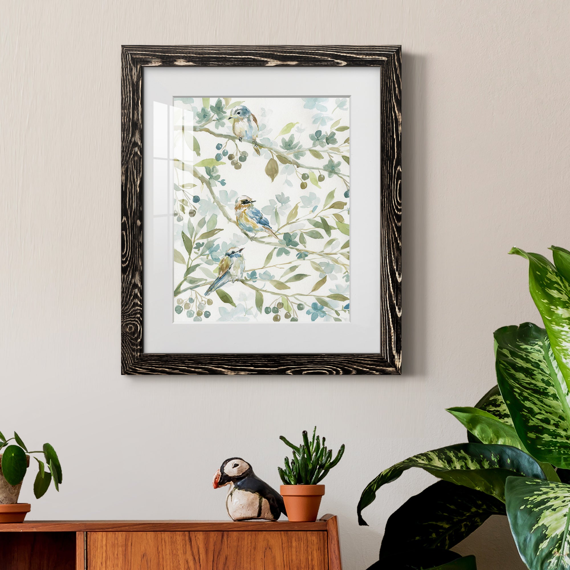 Spring Beginnings - Barnwood Framed Art Print
