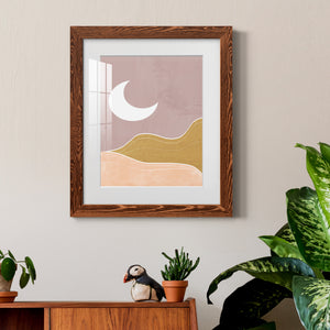Sedona Moon - Premium Framed Print - Distressed Barnwood Frame - Ready to Hang