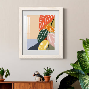 Tropical Plant II - Premium Framed Print - Distressed Barnwood Frame - Ready to Hang