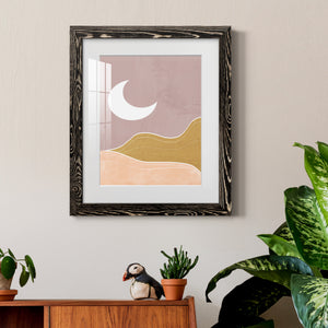 Sedona Moon - Premium Framed Print - Distressed Barnwood Frame - Ready to Hang