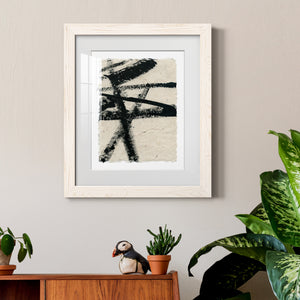 Lines Crossed III - Premium Framed Print - Distressed Barnwood Frame - Ready to Hang