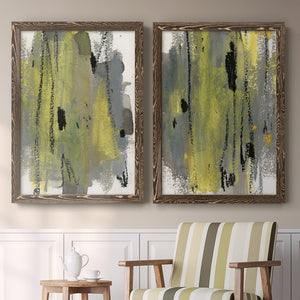 Loft Pastel I - Barnwood Framed Canvas Set