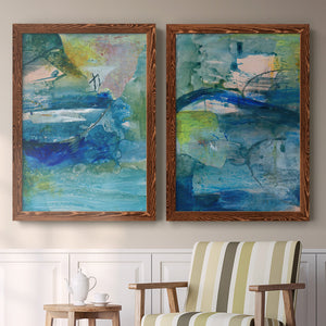Spring Winds VII - Barnwood Framed Canvas Set