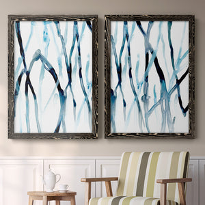 Runnel I - Barnwood Framed Canvas Set
