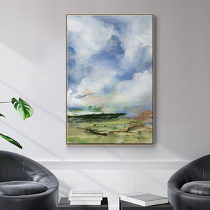 Spring Air II - Framed Premium Gallery Wrapped Canvas L Frame - Ready to Hang