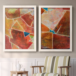 Primary Connection VII - Barnwood Framed Canvas Set