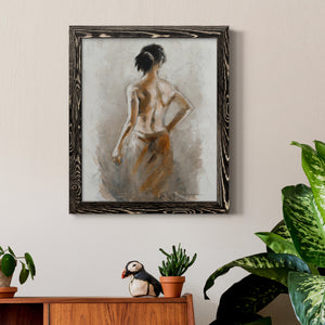 Spa Moment - Premium Canvas Framed in Barnwood - Ready to Hang