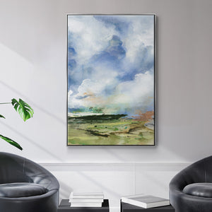 Spring Air II - Framed Premium Gallery Wrapped Canvas L Frame - Ready to Hang