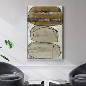 Dim Sum I - Framed Premium Gallery Wrapped Canvas L Frame - Ready to Hang