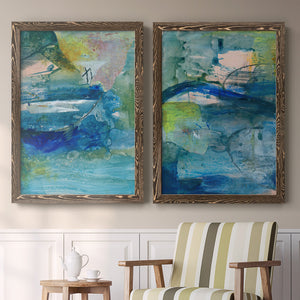 Spring Winds VII - Barnwood Framed Canvas Set
