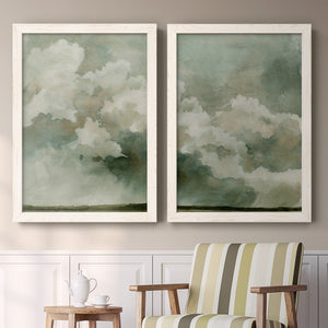 Coming Rain I - Barnwood Framed Canvas Set