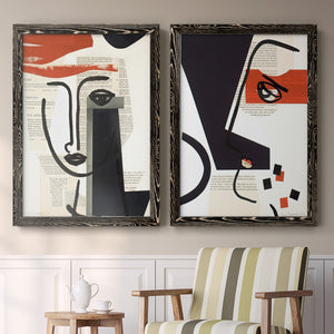Faces of A Century V - Barnwood Framed Canvas Set