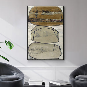 Dim Sum I - Framed Premium Gallery Wrapped Canvas L Frame - Ready to Hang