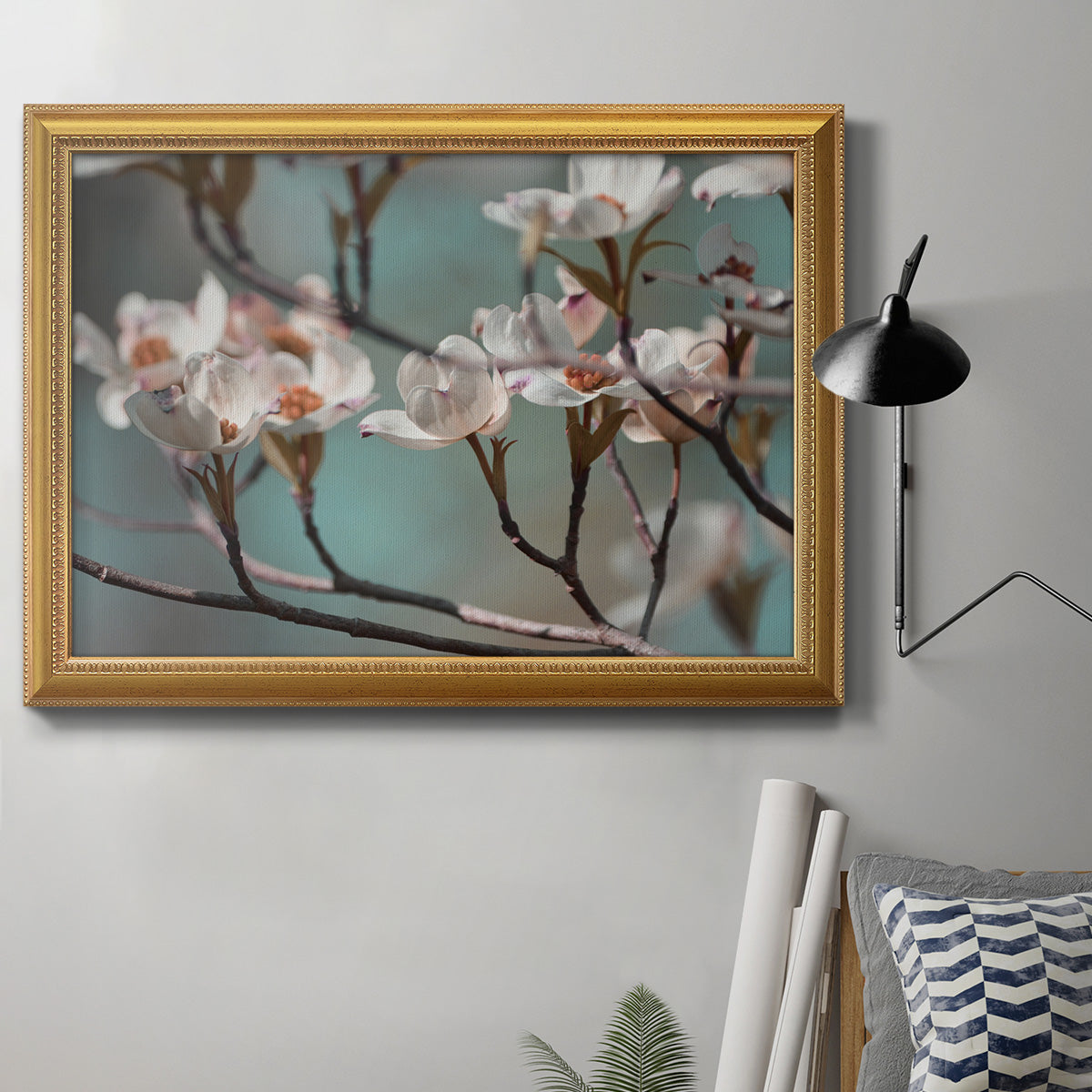 Dogwood Spring IV Premium Framed Canvas- Ready to Hang