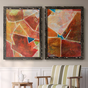 Primary Connection VII - Barnwood Framed Canvas Set
