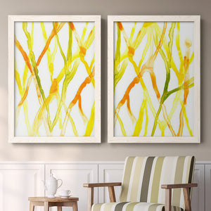 Runnel III - Barnwood Framed Canvas Set