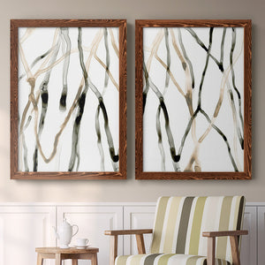 Runnel XI - Barnwood Framed Canvas Set