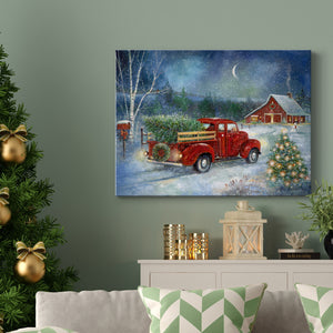 Christmas Delivery - Premium Gallery Wrapped Canvas  - Ready to Hang