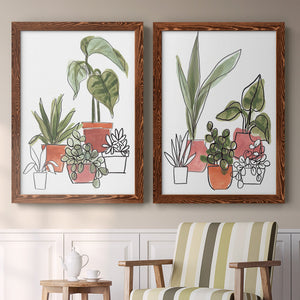 Home Grown I - Premium Framed Canvas 2 Piece Set - Ready to Hang