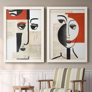 Faces of A Century III - Barnwood Framed Canvas Set