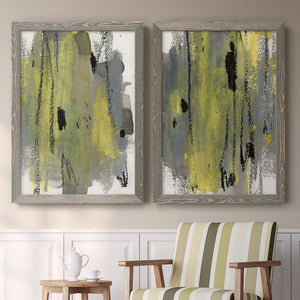 Loft Pastel I - Barnwood Framed Canvas Set