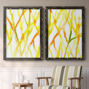 Runnel III - Barnwood Framed Canvas Set
