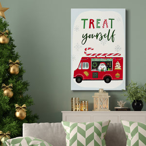 Santa's Foodtruck Collection B - Gallery Wrapped Canvas
