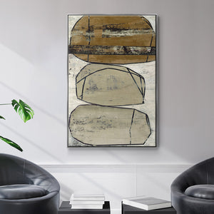 Dim Sum I - Framed Premium Gallery Wrapped Canvas L Frame - Ready to Hang