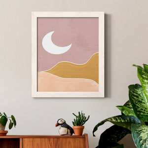 Sedona Moon - Premium Canvas Framed in Barnwood - Ready to Hang