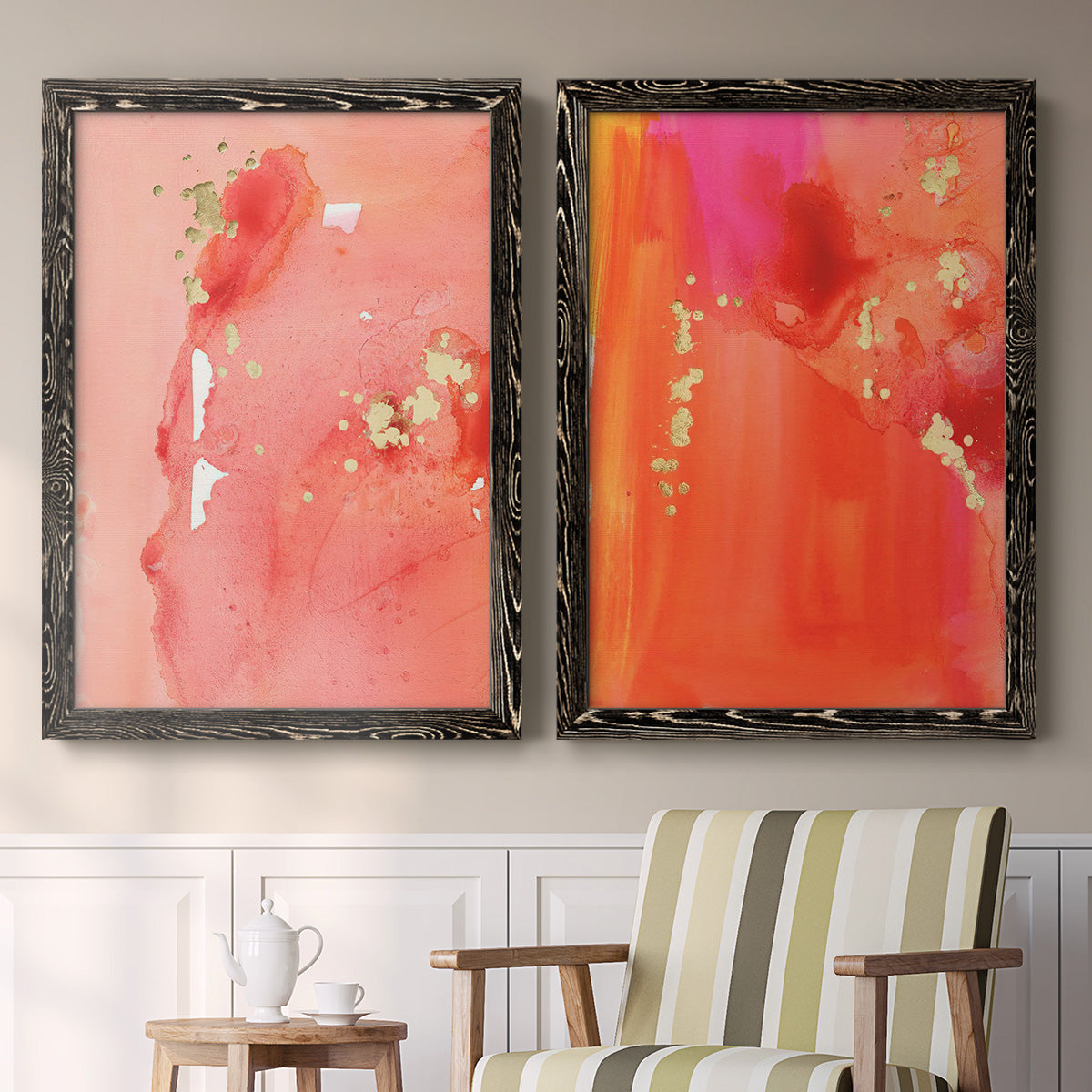 Mythological I - Premium Framed Canvas 2 Piece Set - Ready to Hang