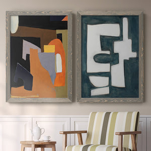 The Olive Press Rooom - Barnwood Framed Canvas Set