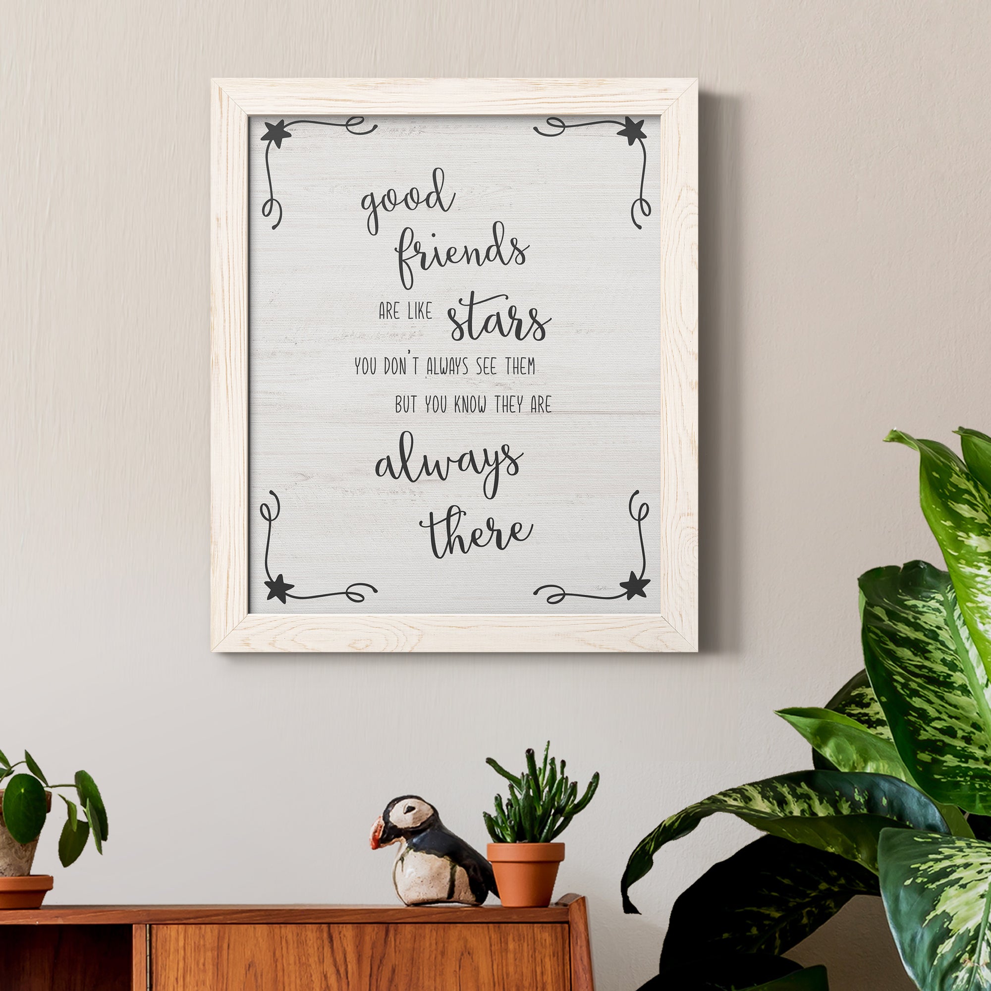 Always There - Premium Canvas Framed in Barnwood - Ready to Hang