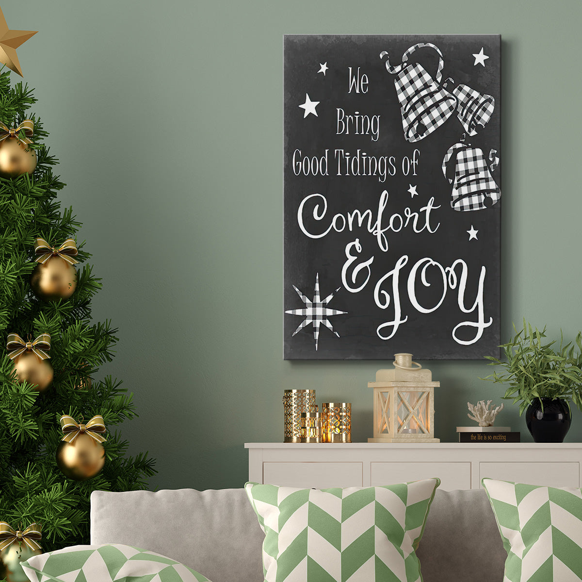 Comfort and Joy - Gallery Wrapped Canvas