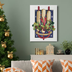 Christmas Sled Premium Gallery Wrapped Canvas - Ready to Hang