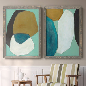 Boulder I - Barnwood Framed Canvas Set