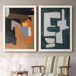 The Olive Press Rooom - Barnwood Framed Canvas Set