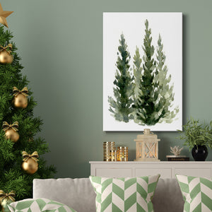 Simple Evergreens II - Gallery Wrapped Canvas