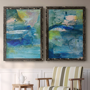 Spring Winds VII - Barnwood Framed Canvas Set