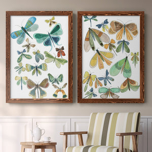 Wings Galore I - Premium Framed Canvas 2 Piece Set - Ready to Hang