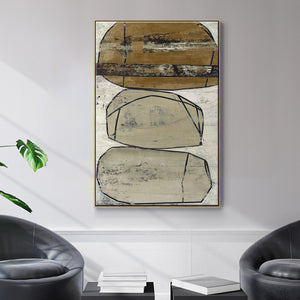 Dim Sum I - Framed Premium Gallery Wrapped Canvas L Frame - Ready to Hang