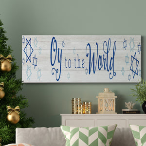 Oy to the World Premium Gallery Wrapped Canvas - Ready to Hang